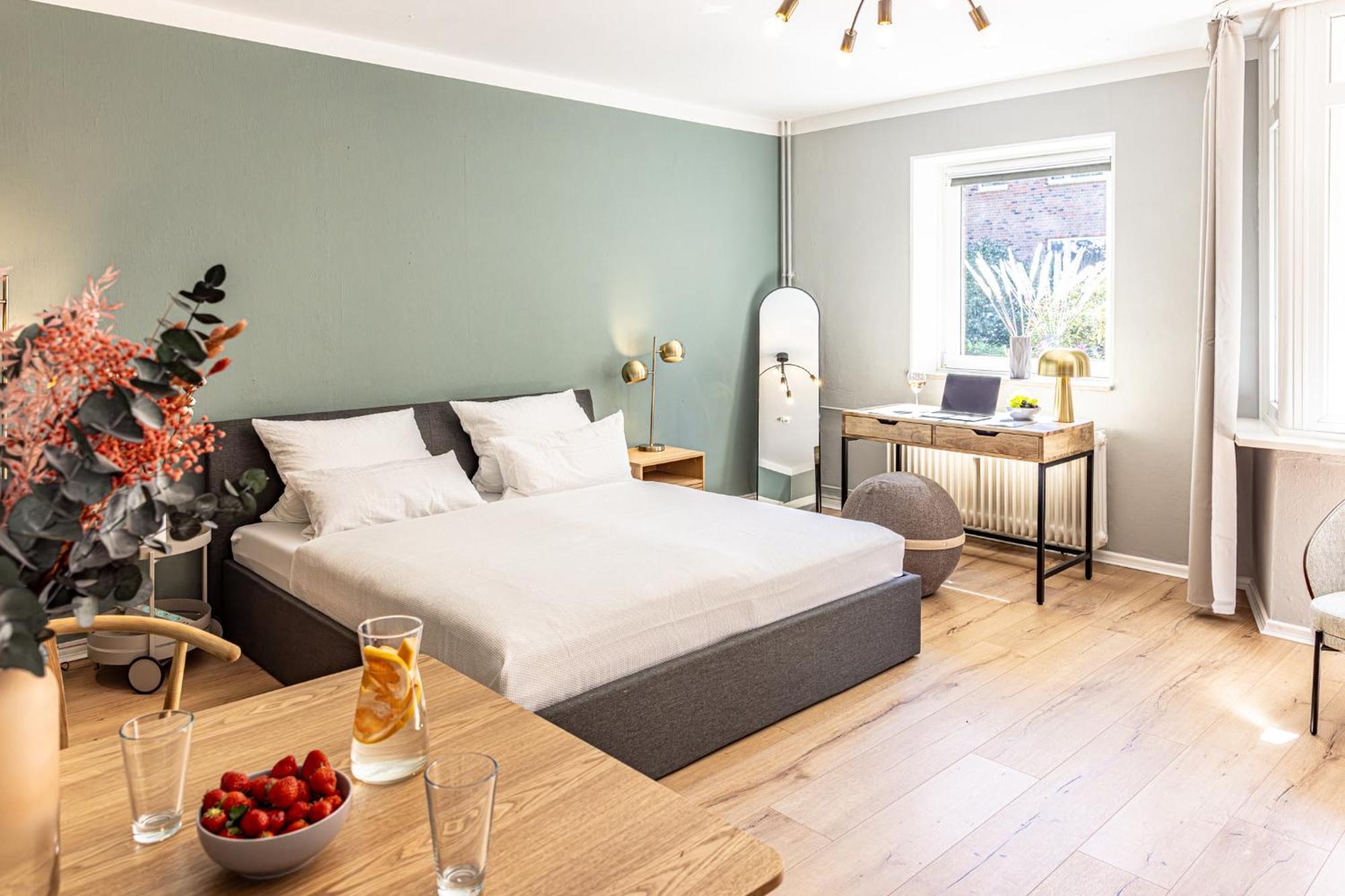 Have-A-Nice-Stay - Nahe Bahnhof Ahrensburg - 20 Minuten Nach Hamburg - Trotzdem Ruhig Gelegen - 6 Minuten Zu Fuss Ins Zentrum Ahrensburg - Modern Eingerichtet Kültér fotó